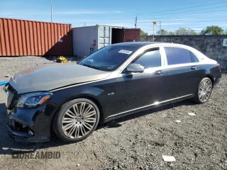 2020 Mercedes-Benz S with VIN W1KUX8AB1LA564983, listed as a Copart auction lot 48163955 with Not Provided miles and Clean Title. Bid and sale history available at DreamBid. Image 1.