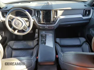 2022 Volvo XC60 Recharge Plug-In Hybrid R-Design with VIN YV4BR0DM4N1905156, listed as a Copart auction lot 80071304 with 58,823 mi miles and Salvage Title. Bid and sale history available at carsss.com. Image 8.