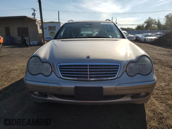 2003 Mercedes-Benz C with VIN WDBRH84JX3F393992, listed as a Copart auction lot 70216234 with 120,608 mi miles and Salvage title. Bid and sale history available at DreamBid. Image 5.