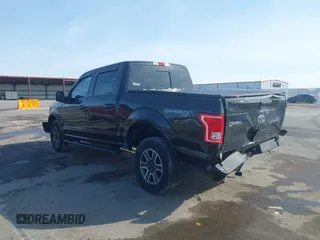 2015 Ford F-150 XLT with VIN 1FTEW1EG8FFB31487, listed as a IAAI auction lot 41609774 with 175,030 mi miles. Bid and sale history available at carsss.com. Image 3.