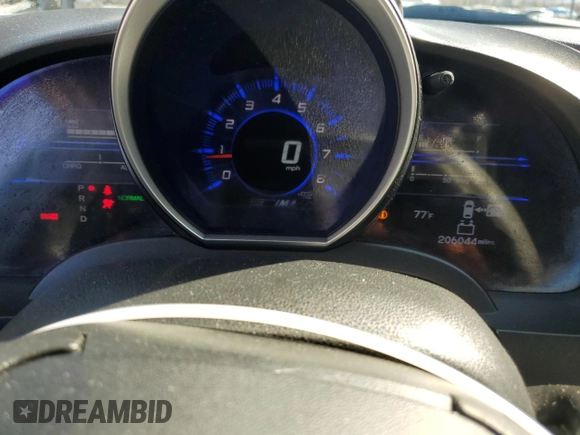 2014 Honda CR-Z with VIN JHMZF1D45ES001809, listed as a Copart auction lot 44928165 with 206,044 mi miles and Salvage Title. Bid and sale history available at DreamBid. Image 9.