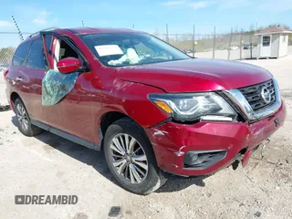 2020 Nissan Pathfinder SV with VIN 5N1DR2BM3LC612775, listed as a IAAI auction lot 42203759 with 85,247 mi miles and . Bid and sale history available at DreamBid. Image 1.