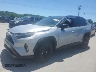 2024 Toyota RAV4 Hybrid XSE with VIN 2T3E6RFV3RW066241, listed as a Copart auction lot 57729595 with 16,444 mi miles and Salvage title. Bid and sale history available at DreamBid. Image 1.