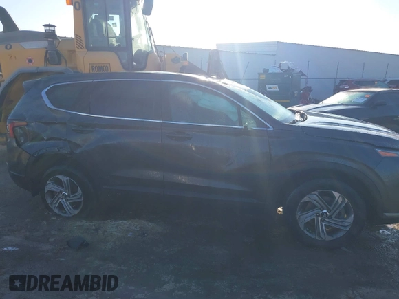 2021 Hyundai Santa Fe SE with VIN 5NMS1DAJXMH352741, listed as a IAAI auction lot 41273105 with 58,033 mi miles. Bid and sale history available at carsss.com. Image 13.
