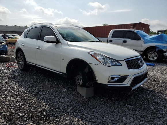 2016 Infiniti QX50 z VIN JN1BJ0RR7GM269397, wystawiony jako Copart lot #55311715 z przebiegiem 128 690 mil mil oraz Szkoda całkowita • Salvage title. Historia ofert i sprzedaży dostępna na DreamBid. Obrazek 4.