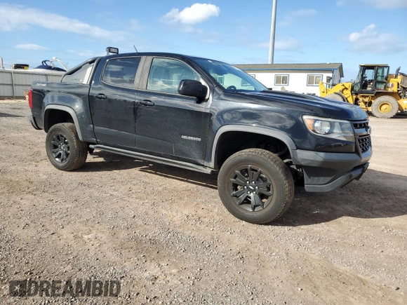 2019 Chevrolet Colorado 4WD ZR2 with VIN 1GCGTEEN9K1185993, listed as a Copart auction lot 56245175 with 66,878 mi miles and Non repairable. Bid and sale history available at DreamBid. Image 4.