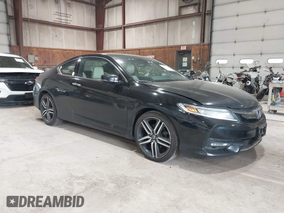 2016 Honda Accord Touring with VIN 1HGCT2B05GA002832, listed as a IAAI auction lot 42221520 with 217,435 mi miles and . Bid and sale history available at DreamBid. Image 1.