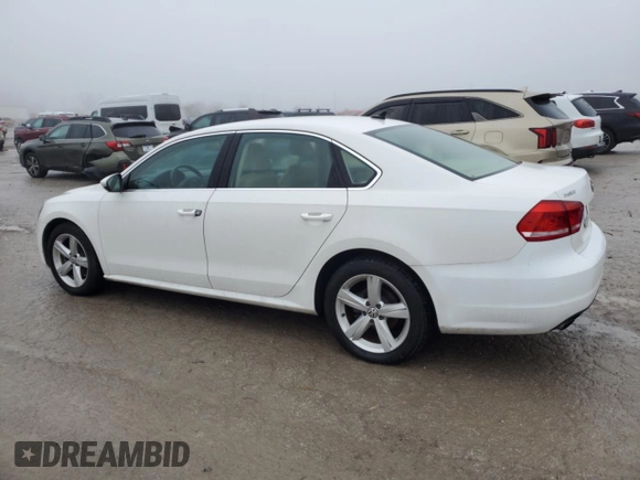 2012 Volkswagen Passat SE z VIN 1VWBH7A37CC030518, wystawiony jako Copart lot #86875014 z przebiegiem 136 259 mil mil oraz Czysty tytuł • Clean title. Historia ofert i sprzedaży dostępna na DreamBid. Obrazek 2.