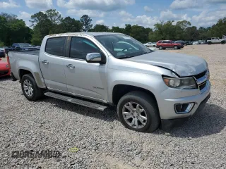 2016 Chevrolet Colorado 2WD LT with VIN 1GCGSCE36G1100296, listed as a Copart auction lot 55102625 with 128,605 mi miles and Salvage title. Bid and sale history available at DreamBid. Image 4.