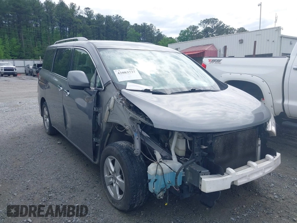 2017 Nissan Quest SV z VIN JN8AE2KP7H9165857, wystawiony jako IAAI lot #42083737 z przebiegiem 194 435 mil mil oraz . Historia ofert i sprzedaży dostępna na DreamBid. Obrazek 1.
