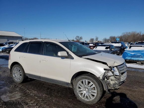 2009 Ford Edge Limited with VIN 2FMDK39C19BA98327, listed as a Copart auction lot 47831715 with 121,098 mi miles and Salvage Title. Bid and sale history available at carsss.com. Image 4.