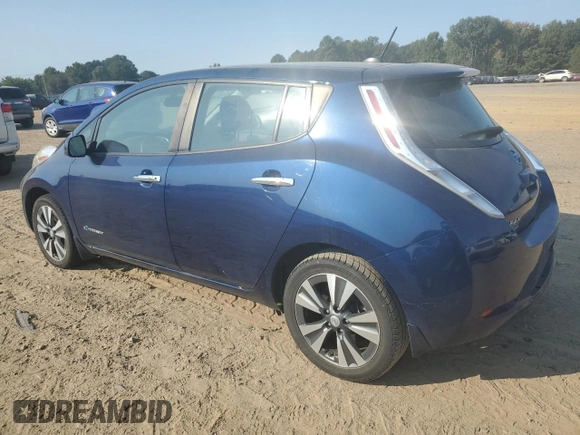 2016 Nissan LEAF S with VIN 1N4BZ0CP5GC303118, listed as a Copart auction lot 75615624 with 50,297 mi miles and Clean Title. Bid and sale history available at carsss.com. Image 2.