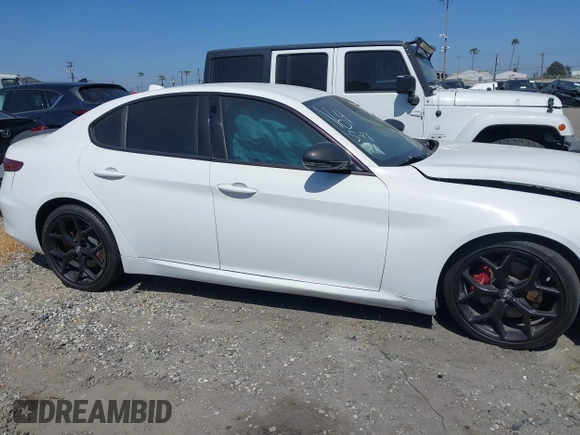 2019 Alfa Romeo Giulia z VIN ZARFAMAN2K7621023, wystawiony jako IAAI lot #41896048 z przebiegiem Nie podano mil oraz . Historia ofert i sprzedaży dostępna na DreamBid. Obrazek 13.