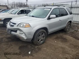 2004 Acura MDX Touring Pkg with VIN 2HNYD18614H540104, listed as a Copart auction lot 49825845 with 160,099 mi miles and Salvage Title. Bid and sale history available at carsss.com. Image 1.