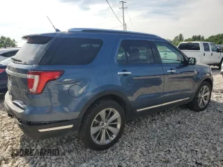 2019 Ford Explorer Limited with VIN 1FM5K8F87KGA10669, listed as a Copart auction lot 62849155 with 130,696 mi miles and Clean title. Bid and sale history available at DreamBid. Image 3.