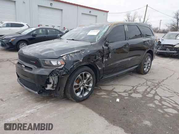 2020 Dodge Durango GT with VIN 1C4RDHDG8LC339156, listed as a IAAI auction lot 41155149 with 99,103 mi miles and . Bid and sale history available at DreamBid. Image 16.