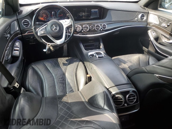 2018 Mercedes-Benz S 560 with VIN WDDUG8GB7JA379339, listed as a Copart auction lot 47757745 with 189,025 mi miles and Clean Title. Bid and sale history available at carsss.com. Image 8.