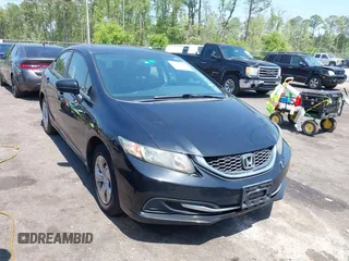 2015 Honda Civic Sedan LX with VIN 19XFB2F57FE045732, listed as a IAAI auction lot 42020578 with 82,043 mi miles. Bid and sale history available at carsss.com. Image 1.
