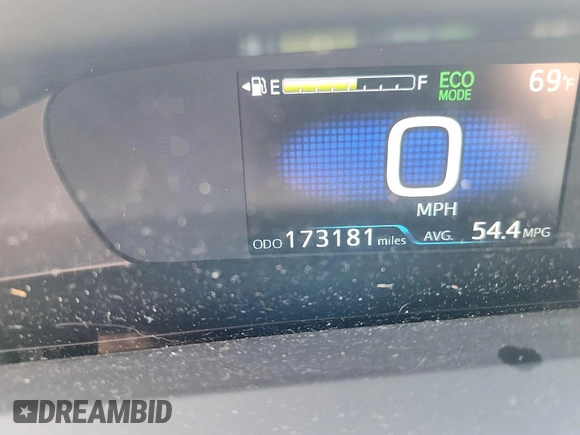 2021 Toyota Prius L Eco with VIN JTDKAMFU4M3144050, listed as a IAAI auction lot 42774220 with 173,180 mi miles and . Bid and sale history available at DreamBid. Image 34.