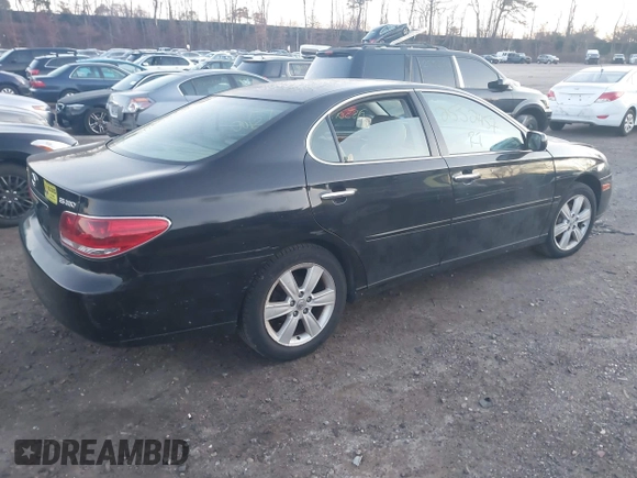 2005 Lexus ES with VIN JTHBA30G655112802, listed as a IAAI auction lot 41766169 with Not Provided miles. Bid and sale history available at carsss.com. Image 4.