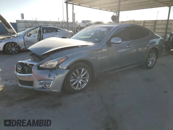 2018 Infiniti Q70 Luxe with VIN JN1BY1AR6JM220020, listed as a Copart auction lot 85592334 with 39,494 mi miles and Salvage title. Bid and sale history available at DreamBid. Image 1.