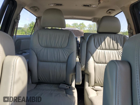 2010 Honda Odyssey EX-L с VIN 5FNRL3H75AB054835, выставлен на аукционе Copart как лот 56779865 с пробегом 121 546 миль миль и Чистый • Clean title. История ставок и продаж доступна на DreamBid. Изображение 10.