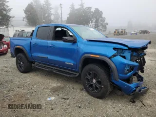 2023 GMC Canyon 2WD Elevation with VIN 1GTP5BEK7P1131310, listed as a Copart auction lot 72930464 with 0 mi miles and Salvage Title. Bid and sale history available at carsss.com. Image 4.