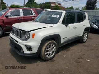 2021 Jeep Renegade Limited with VIN ZACNJDD19MPM31558, listed as a Copart auction lot 58918955 with 54,433 mi miles and Salvage title. Bid and sale history available at DreamBid. Image 1.