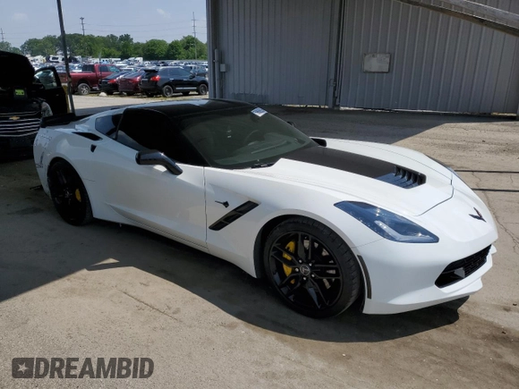2014 Chevrolet Corvette Z51 2LT with VIN 1G1YK2D72E5111085, listed as a Copart auction lot 59806935 with 91,803 mi miles and Salvage title. Bid and sale history available at DreamBid. Image 4.
