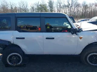 2023 Ford Bronco with VIN 1FMEE5DP0PLC12557, listed as a IAAI auction lot 41854143 with 9,839 mi miles. Bid and sale history available at carsss.com. Image 12.