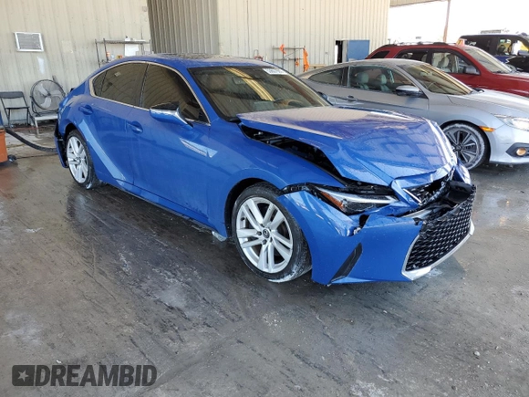2023 Lexus IS 300 z VIN JTHCA1D22P5127288, wystawiony jako Copart lot #53607865 z przebiegiem 20 936 mil mil oraz Szkoda całkowita • Salvage title. Historia ofert i sprzedaży dostępna na DreamBid. Obrazek 4.