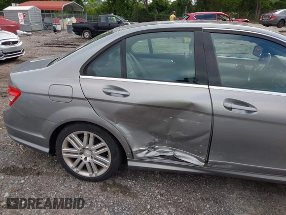2008 Mercedes-Benz C 300 Sport with VIN WDDGF54X78R014721, listed as a IAAI auction lot 42276415 with 188,000 mi miles and . Bid and sale history available at DreamBid. Image 6.
