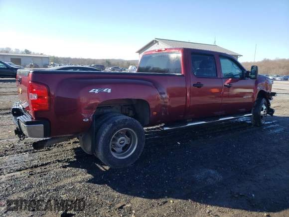 2013 Chevrolet Silverado 3500HD LT with VIN 1GC4K0C89DF220950, listed as a Copart auction lot 81939714 with 169,452 mi miles and Salvage Title. Bid and sale history available at carsss.com. Image 3.