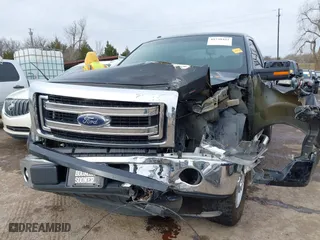 2014 Ford F-150 XL with VIN 1FTMF1CM2EFA69992, listed as a IAAI auction lot 41738432 with 107,778 mi miles. Bid and sale history available at carsss.com. Image 6.