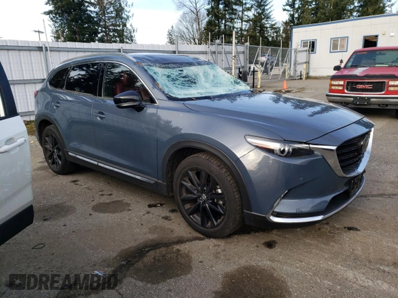 2023 Mazda CX-9 Grand Touring with VIN JM3TCBDY5P0643039, listed as a Copart auction lot 89269505 with Not Provided miles and Salvage Title. Bid and sale history available at carsss.com. Image 4.