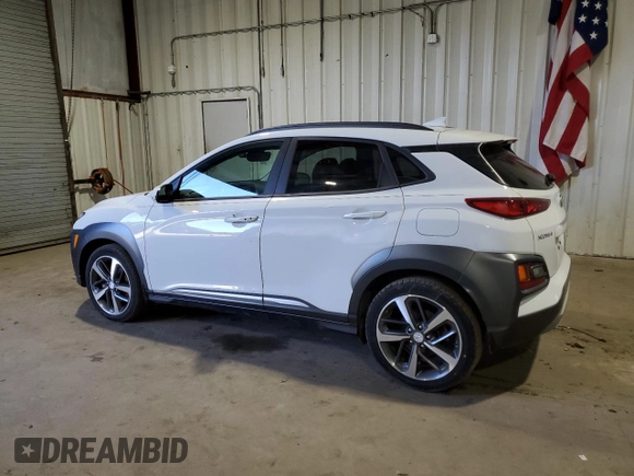 2020 Hyundai Kona Limited with VIN KM8K33A56LU460316, listed as a Copart auction lot 42755795 with 45,281 mi miles and Clean Title. Bid and sale history available at carsss.com. Image 2.