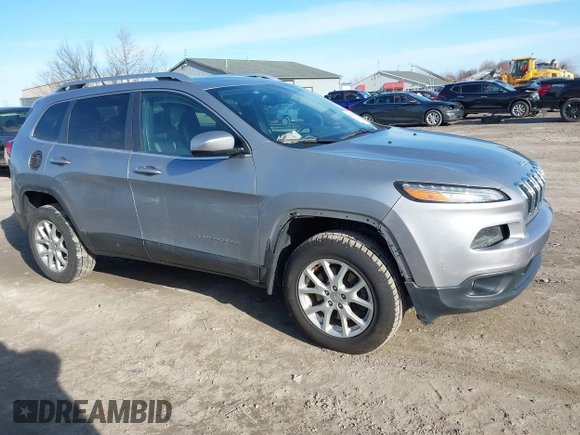 2014 Jeep Cherokee Latitude with VIN 1C4PJMCSXEW125737, listed as a IAAI auction lot 41863778 with 120,226 mi miles. Bid and sale history available at carsss.com. Image 13.