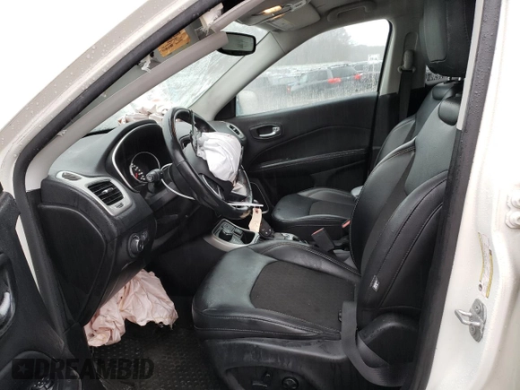 2021 Jeep Compass Altitude with VIN 3C4NJDBB7MT503266, listed as a Copart auction lot 51506075 with 77,524 mi miles and Salvage title. Bid and sale history available at DreamBid. Image 7.