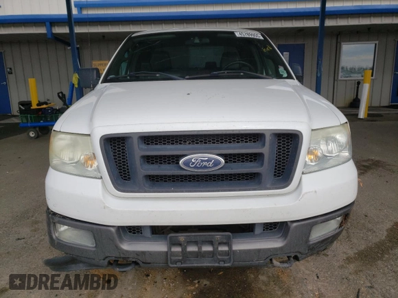 2005 Ford F-150 XLT with VIN 1FTPX04545KC78038, listed as a Copart auction lot 45789955 with 178,608 mi miles and Salvage title. Bid and sale history available at DreamBid. Image 5.