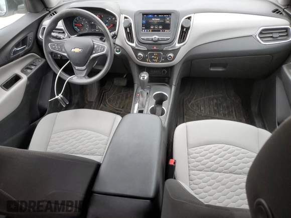 2021 Chevrolet Equinox LS with VIN 3GNAX5EVXMS173340, listed as a Copart auction lot 43257585 with 76,384 mi miles and Clean title. Bid and sale history available at DreamBid. Image 8.