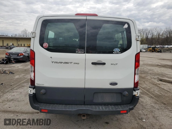 2015 Ford Transit XL with VIN 1FBZX2ZM8FKA94781, listed as a Copart auction lot 52551575 with 188,726 mi miles and Salvage Title. Bid and sale history available at DreamBid. Image 6.