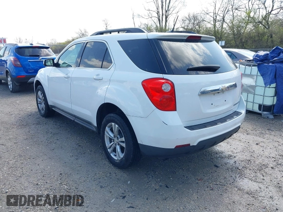 2013 Chevrolet Equinox LT with VIN 2GNALDEK6D1195729, listed as a IAAI auction lot 42006611 with 131,730 mi miles. Bid and sale history available at carsss.com. Image 3.