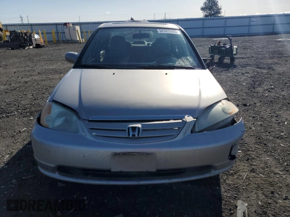 2002 Honda Civic EX with VIN 1HGES25712L014218, listed as a Copart auction lot 52325265 with 206,919 mi miles and Salvage Title. Bid and sale history available at DreamBid. Image 5.