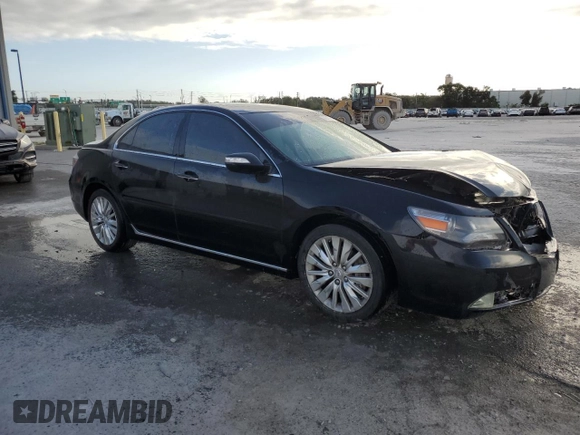 2011 Acura RL Technology with VIN JH4KB2F66BC000028, listed as a Copart auction lot 76332954 with 59,849 mi miles and Salvage Title. Bid and sale history available at DreamBid. Image 4.