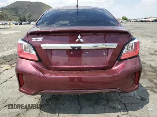 2024 Mitsubishi Mirage ES z VIN ML32FUFJXRHF01755, wystawiony jako Copart lot #54625095 z przebiegiem 12 054 mil mil oraz Szkoda całkowita • Salvage title. Historia ofert i sprzedaży dostępna na DreamBid. Obrazek 6.