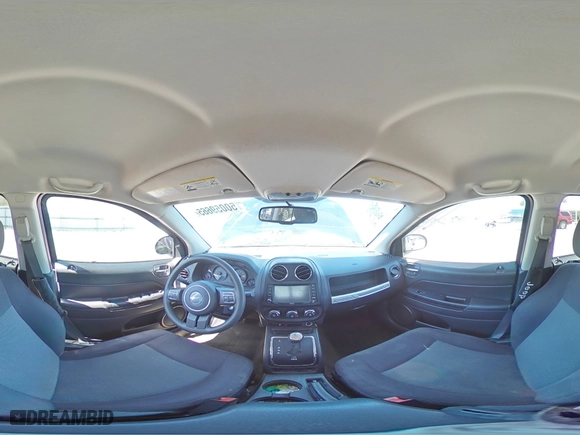 2016 Jeep Compass Sport with VIN 1C4NJCBA1GD785092, listed as a Copart auction lot 50059665 with 142,434 mi miles and Salvage Title. Bid and sale history available at carsss.com. Image 14.