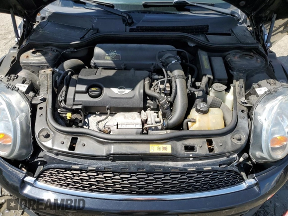 2012 MINI Hardtop S with VIN WMWSV3C57CTY25293, listed as a Copart auction lot 58053375 with 96,724 mi miles and Salvage title. Bid and sale history available at DreamBid. Image 11.