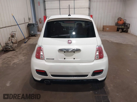 2013 FIAT 500 Sport with VIN 3C3CFFBR7DT754097, listed as a IAAI auction lot 41728826 with 91,276 mi miles. Bid and sale history available at carsss.com. Image 16.