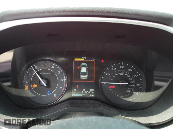 2018 Subaru Impreza Premium with VIN 4S3GTAD65J3722705, listed as a Copart auction lot 58803485 with 116,047 mi miles and Salvage title. Bid and sale history available at DreamBid. Image 9.