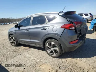 2016 Hyundai Tucson Sport with VIN KM8J33A21GU107702, listed as a Copart auction lot 46489365 with 112,534 mi miles and Salvage Title. Bid and sale history available at carsss.com. Image 2.